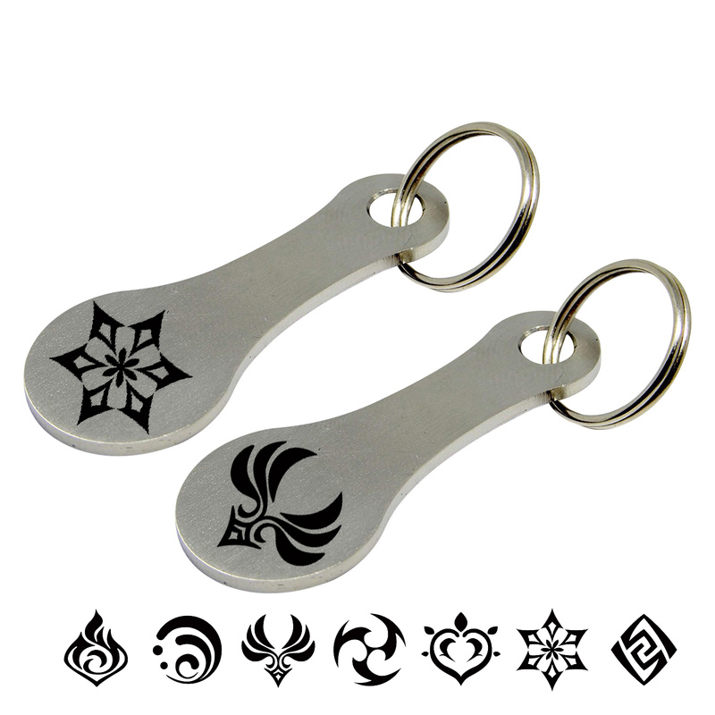 Car Accessories Shop - Custom game genshin impact sleutelhanger winkelwagentje