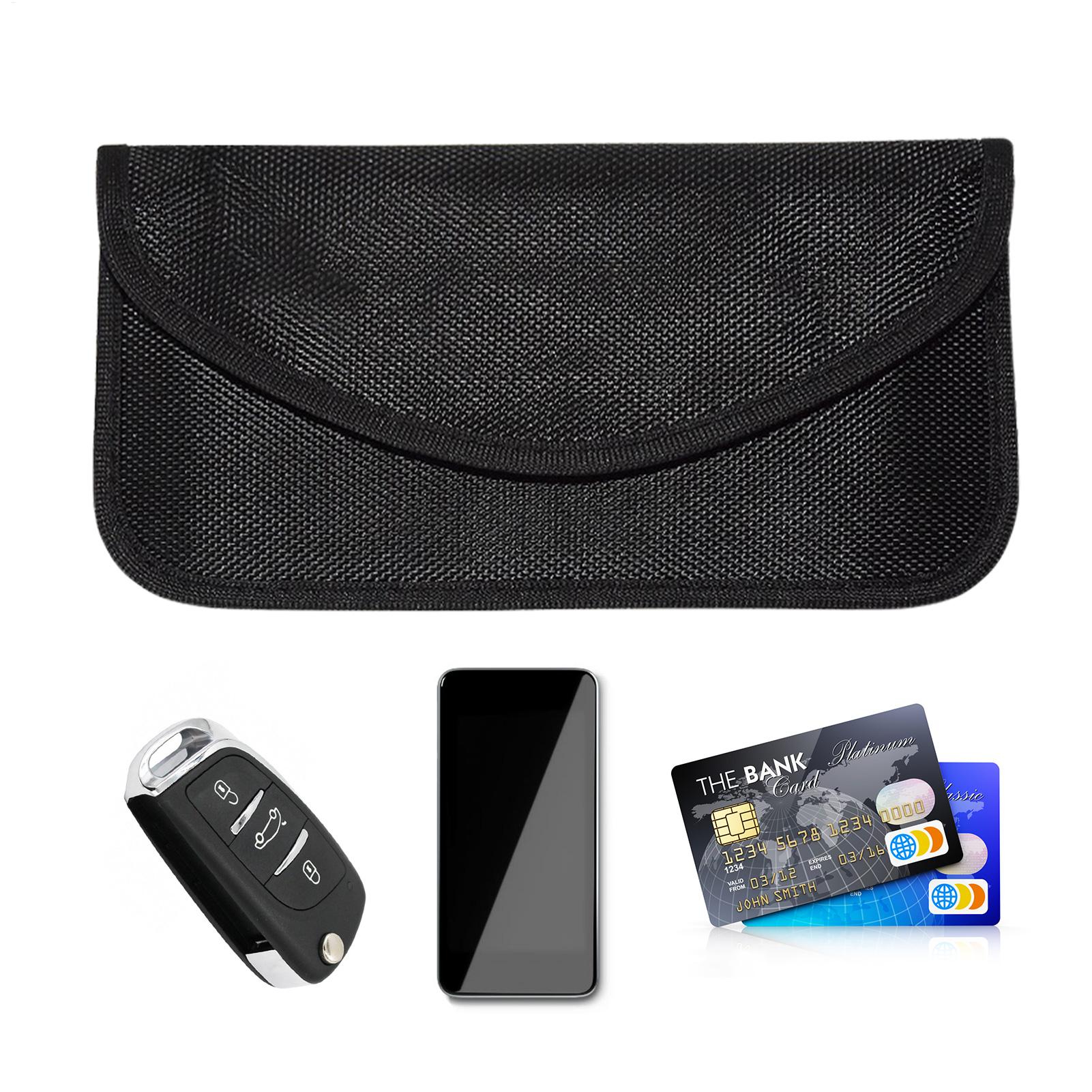 Car Key Signal Blocker - Signaalblokkerende tas Afschermingszakje Portemonnee-etui Blokkerende kooizakje