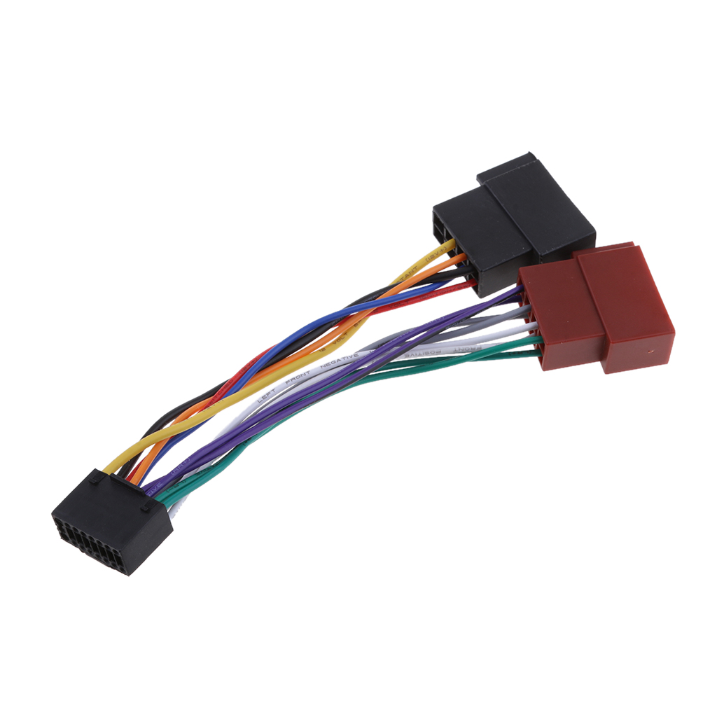 Car Accessories Jvc - Autoradio Geluidsadapterkabel 16 Pins Iso-Aansluiting Voor