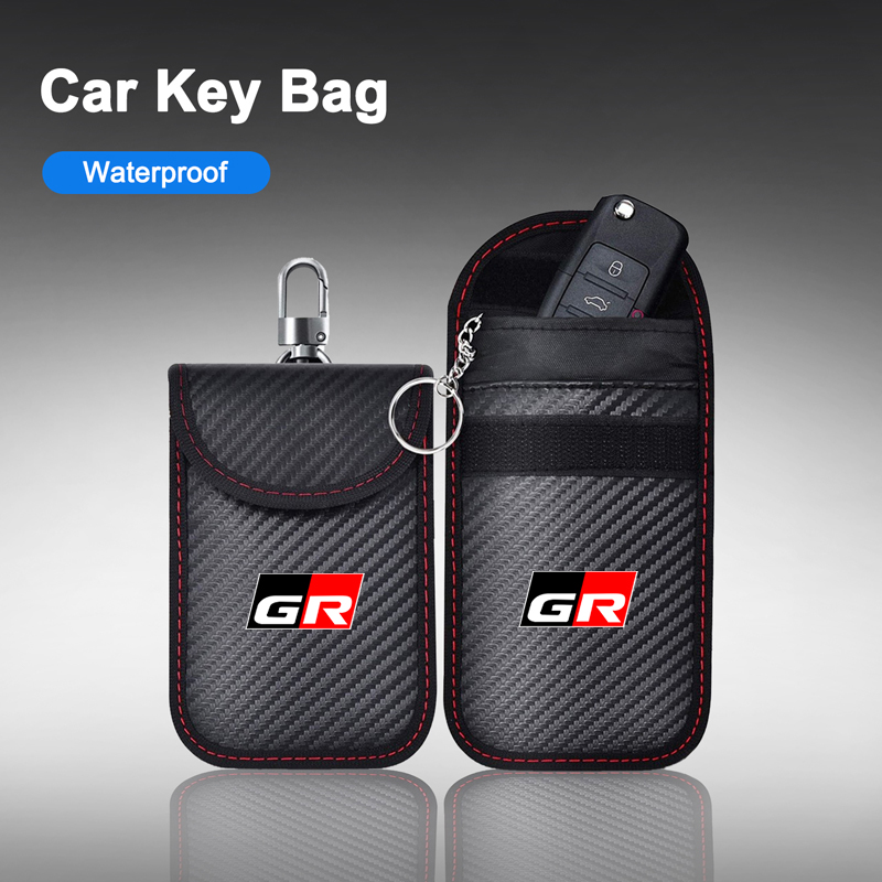 Car Key Signal Blocker - Autosleutelhoesje signaalblokkerende tas RFID-afschermende zak voor