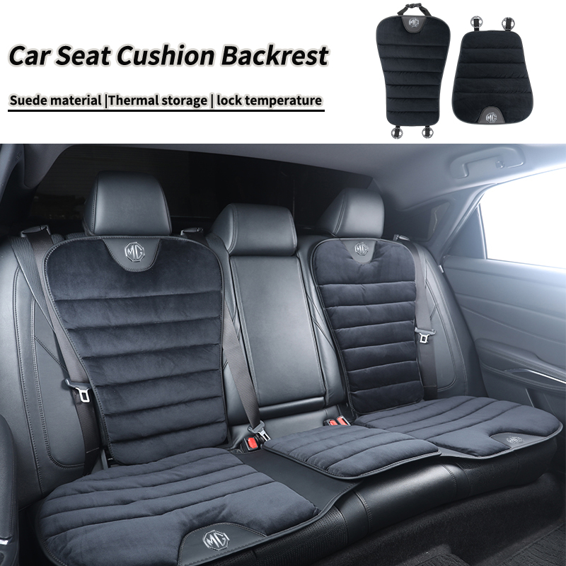 Car Accessories For Winter - Auto Velours Zitkussen Winter Warme Rugleuning