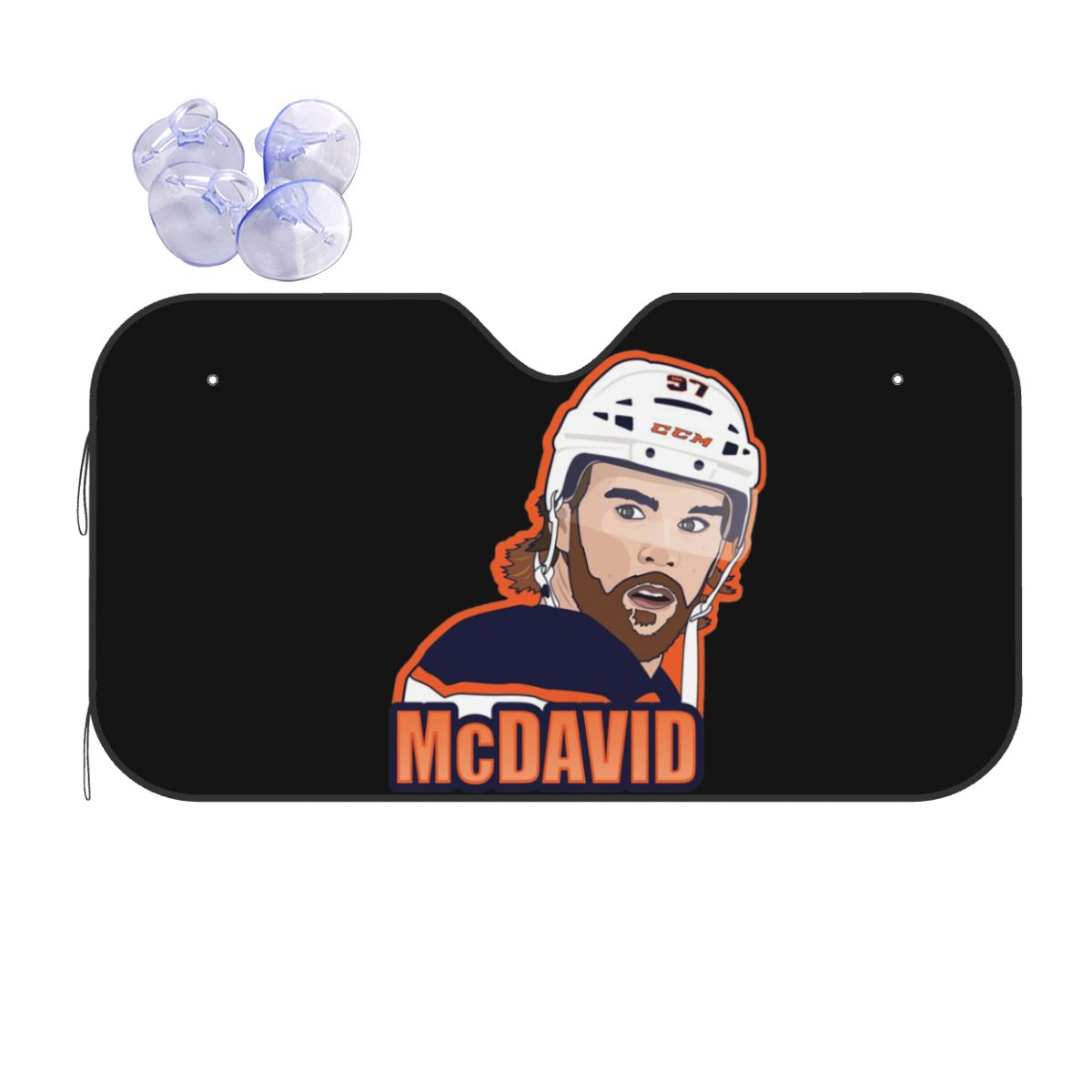 Car Accessories Edmonton - Connor McDavid 97 Voor Edmonton Oilers
