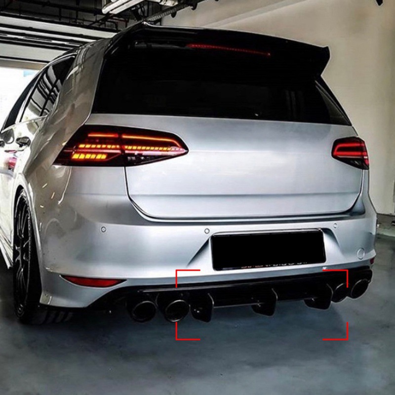Matzwarte achterdiffusor windm - Car Accessories Lipa recensie en prijs