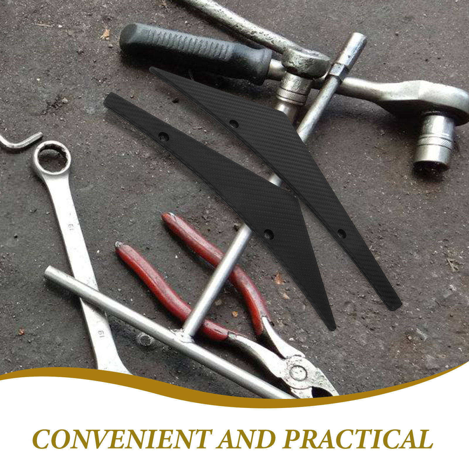 4-delige carbon fiber frontspo - Car Accessories Lipa recensie en prijs