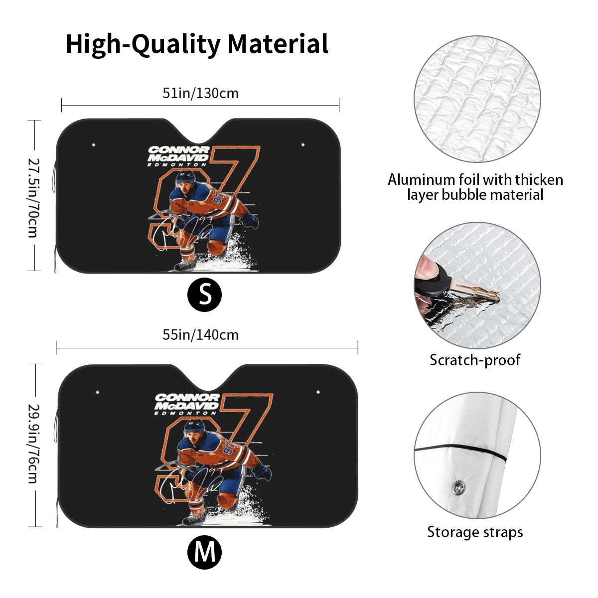 Connor McDavid 97 Voor Edmonto - Car Accessories Edmonton recensie en prijs