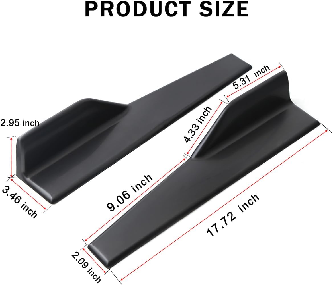 48cm Achterbumper Splitter Apr - Car Accessories Lipa recensie en prijs