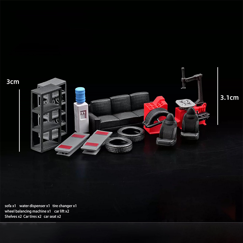 1:64 Autoreparatiewerkplaats P - Car Accessories Shop recensie en prijs