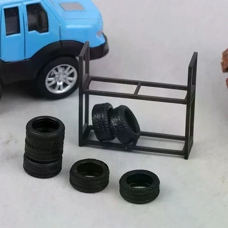 1:64 Schaal Bandenrek Displayh - Car Accessories Shop recensie en prijs