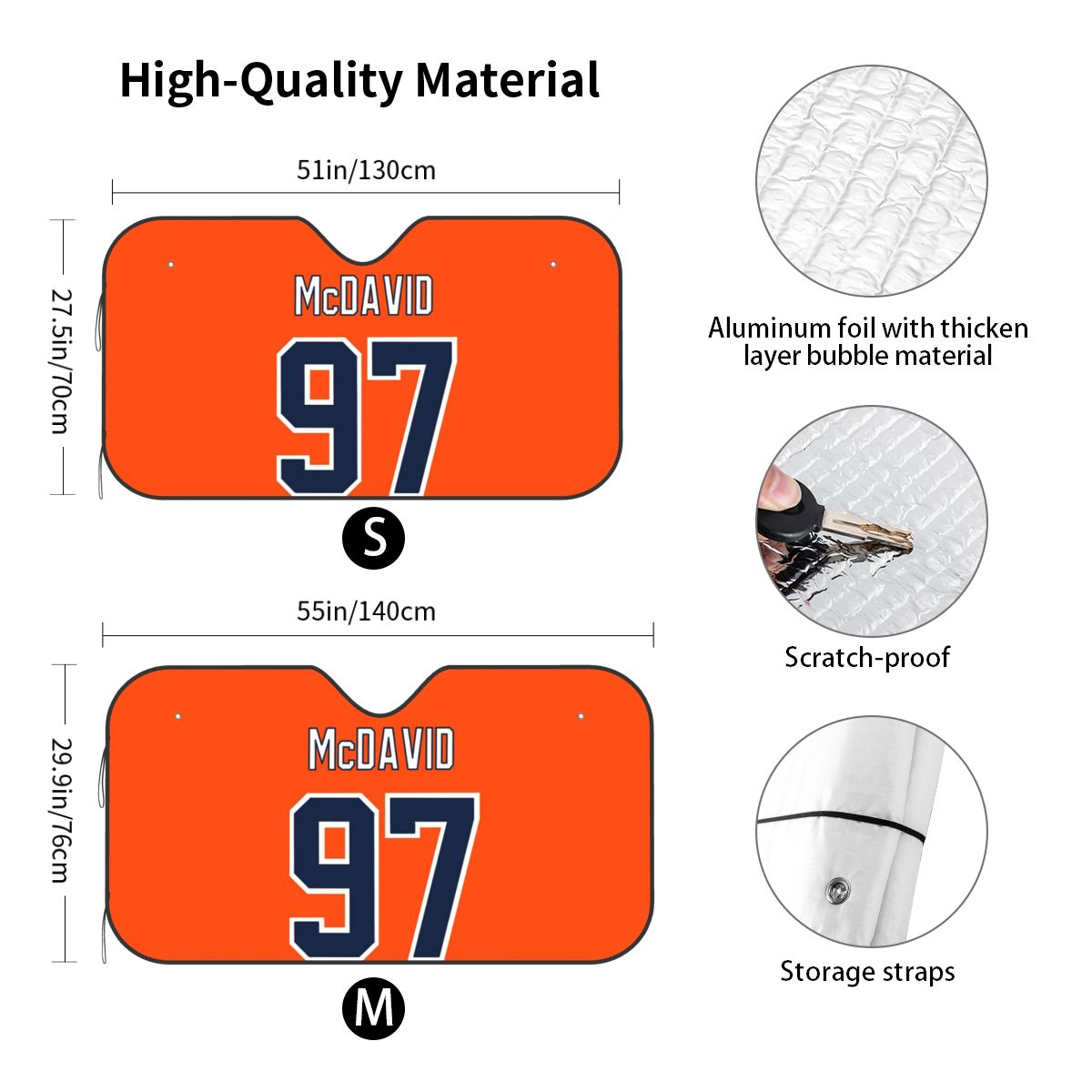 Connor McDavid 97 Voor Edmonto - Car Accessories Edmonton recensie en prijs